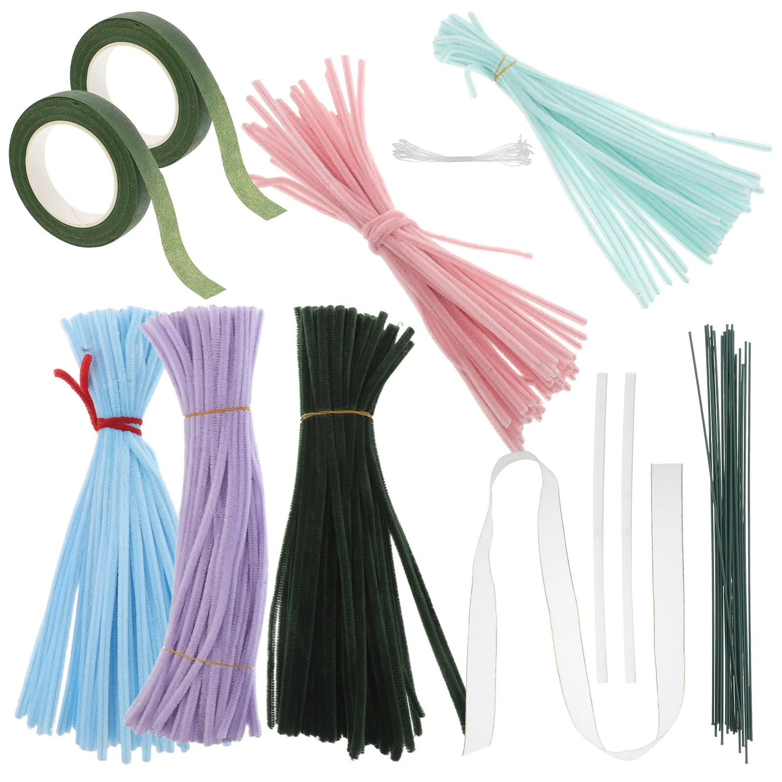 Набор для творчества из синельной проволоки - Яркие гибкие стержни для изготовления цветов, праздничных украшений и детских художественных проектов
Набор для творчества из синельной проволоки - Яркие гибкие стержни для изготовления цветов, праздничных украшений и детских художественных проектов