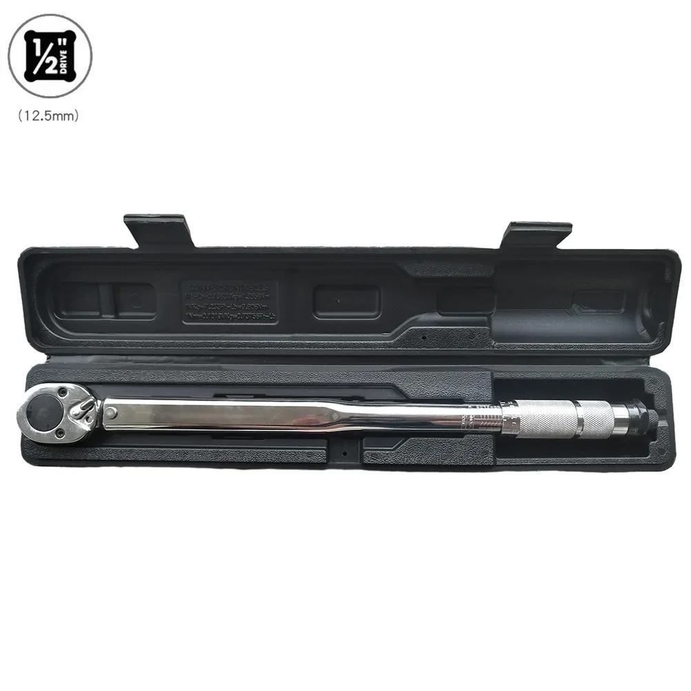 Spanner Torque Wrench 1/4 3/8 1/2in Adjustable Hand Tools Square Drive Two-way For Car Repair Chromium-vanadium Steel
Spanner Torque Wrench 1/4 3/8 1/2in Adjustable Hand Tools Square Drive Two-way For Car Repair Chromium-vanadium Steel