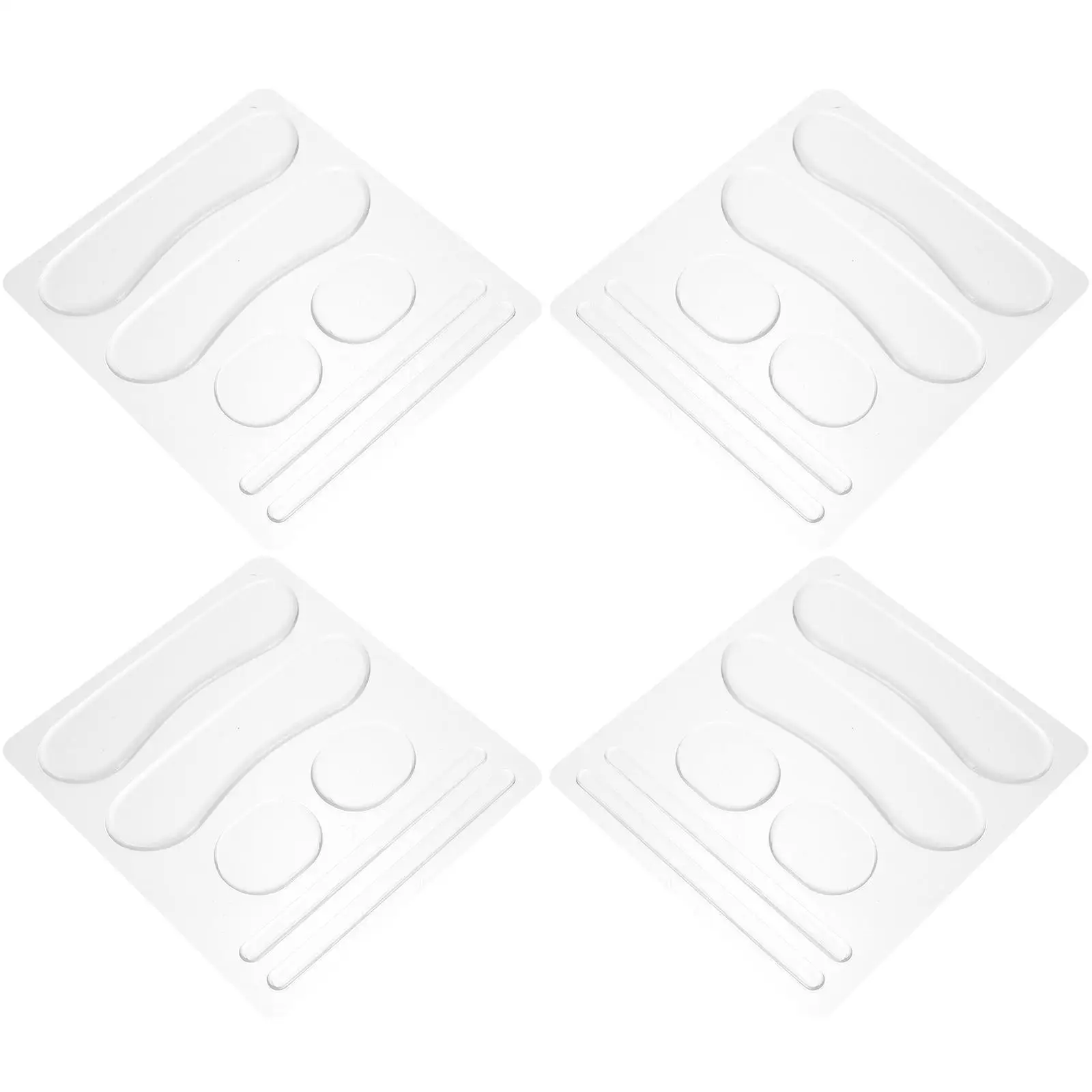 4Pcs Antiwear Foot Stickers Shoe Pads Heel Inserts NonSlip Silica Gel Cushions Protectors Women Invisible Comfortable Flexible
4Pcs Antiwear Foot Stickers Shoe Pads Heel Inserts NonSlip Silica Gel Cushions Protectors Women Invisible Comfortable Flexible