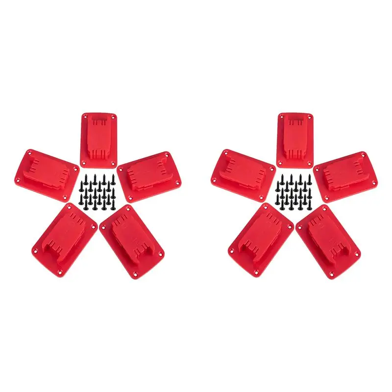 10 Packs Tool Holder Mount For M18 Tool,Also Fit For 20V, 12V Drill Holder,Hanger Red-B51B
10 Packs Tool Holder Mount For M18 Tool,Also Fit For 20V, 12V Drill Holder,Hanger Red-B51B