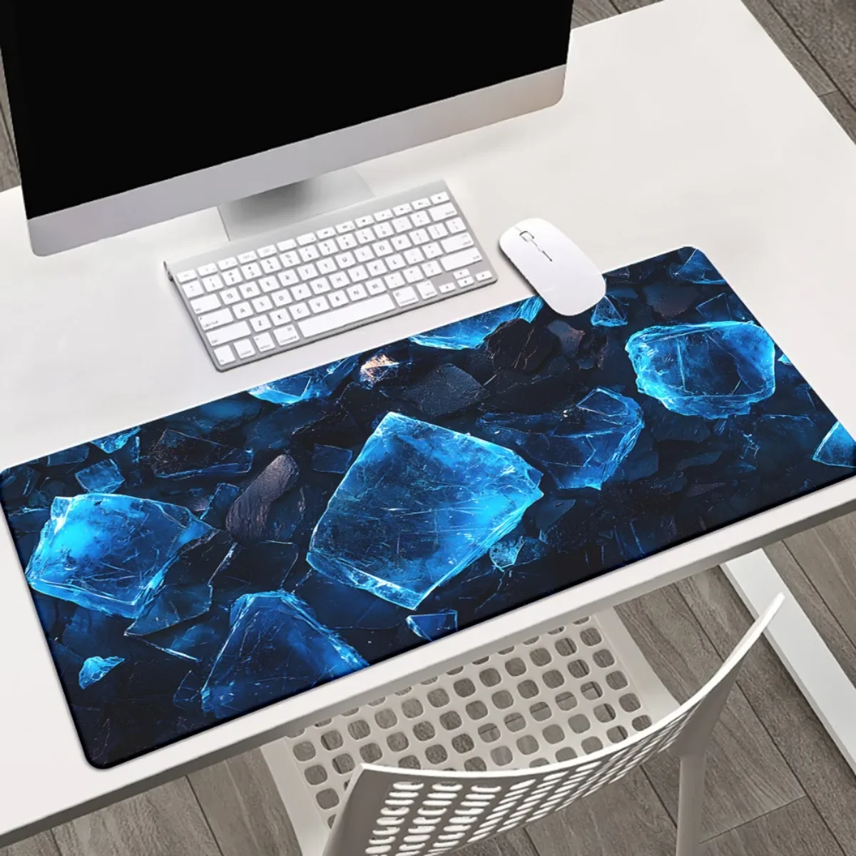 Luminous Stone Blue Rubber Gaming Mouse Pad HD Printed Non-Slip Durable Desk Mat for Office Computer Ideal Gift Choice
Luminous Stone Blue Rubber Gaming Mouse Pad HD Printed Non-Slip Durable Desk Mat for Office Computer Ideal Gift Choice