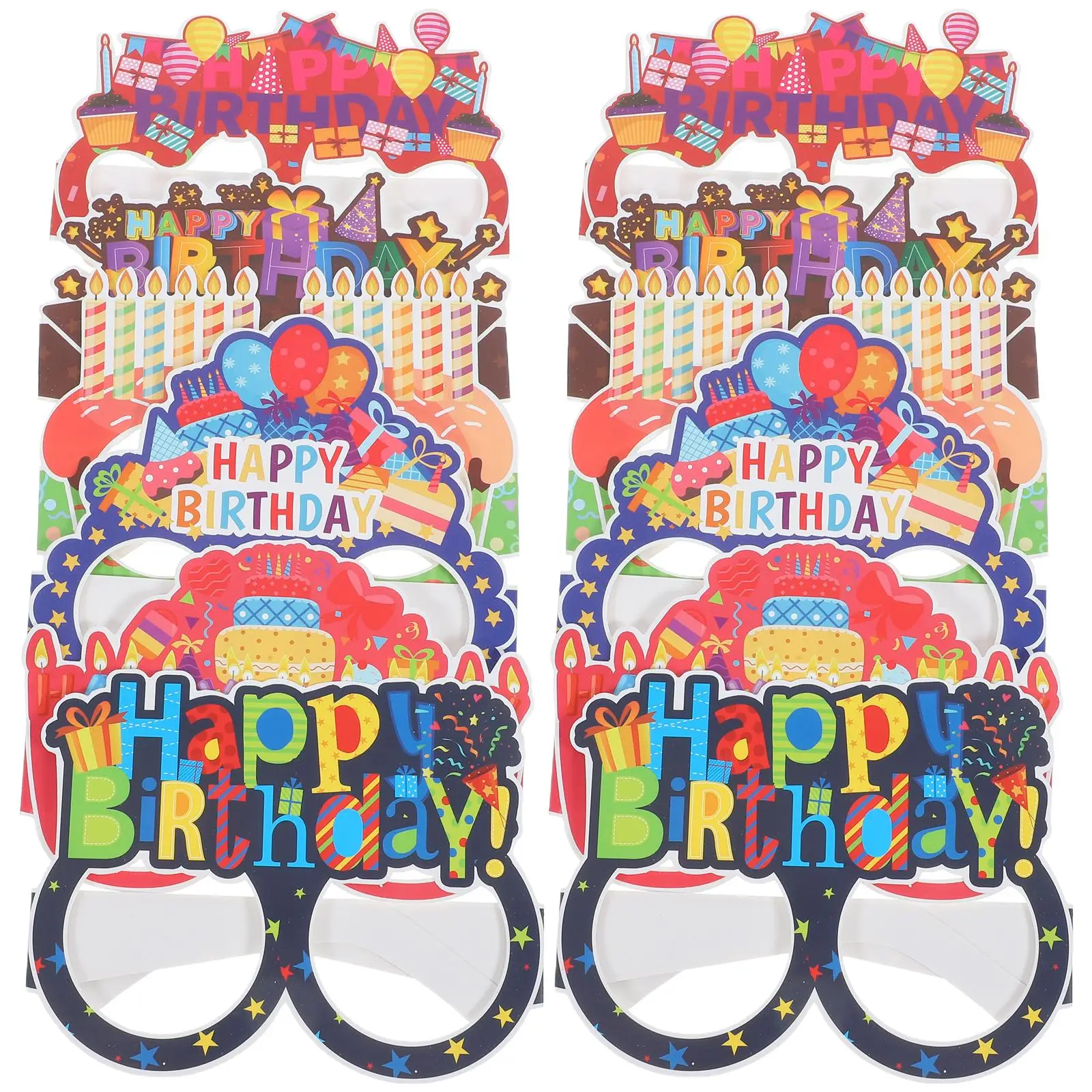 24 Pcs Birthday Glasses Party Props Novelty Eyeglasses Happy Birthdays for Adults Celebration Supply Makeup Costume Paper
24 Pcs Birthday Glasses Party Props Novelty Eyeglasses Happy Birthdays for Adults Celebration Supply Makeup Costume Paper