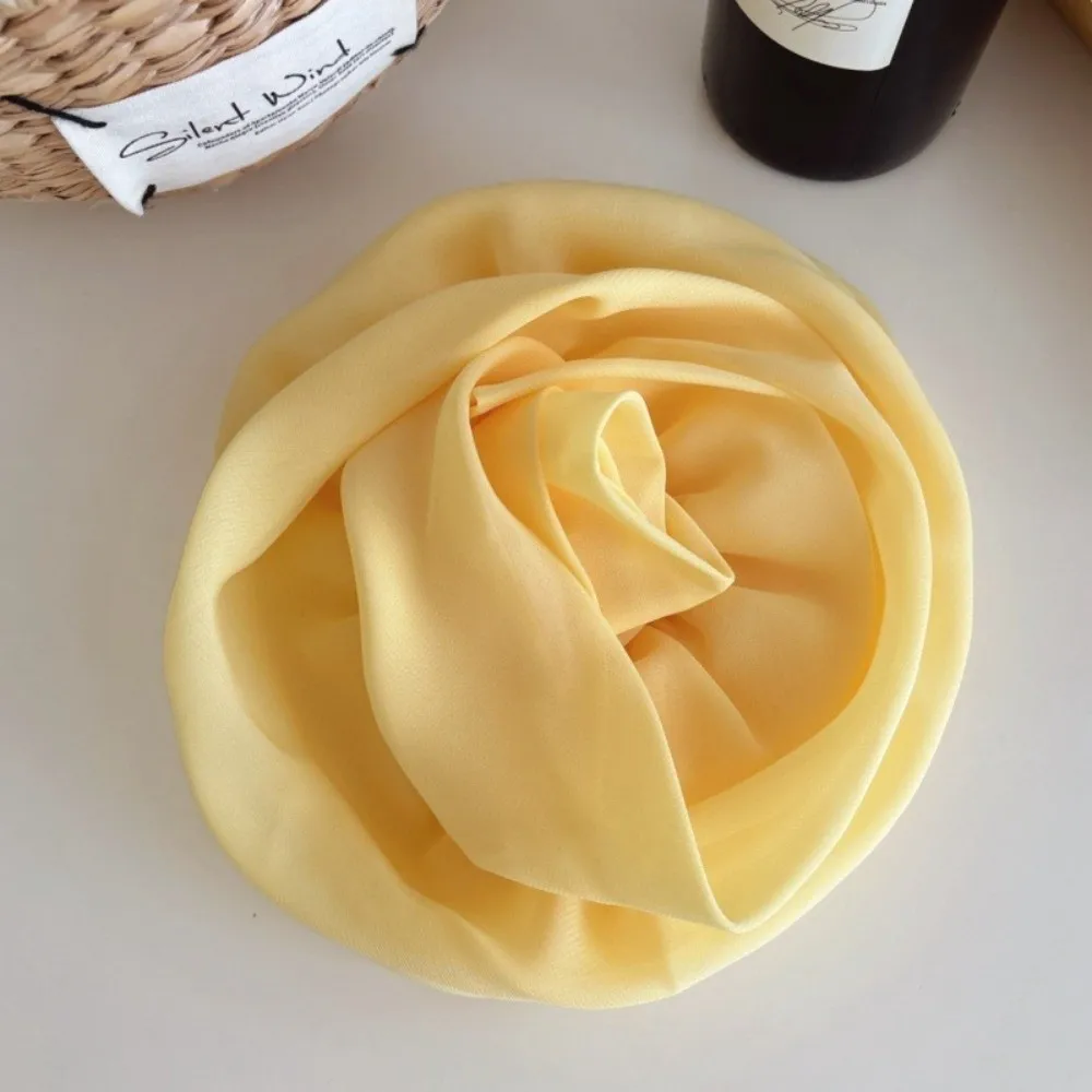 Fashion French Chiffon Hairpin Large Yellow Rose Flower Hair Clips Sweet Purple Women Barrette Headwear
Fashion French Chiffon Hairpin Large Yellow Rose Flower Hair Clips Sweet Purple Women Barrette Headwear