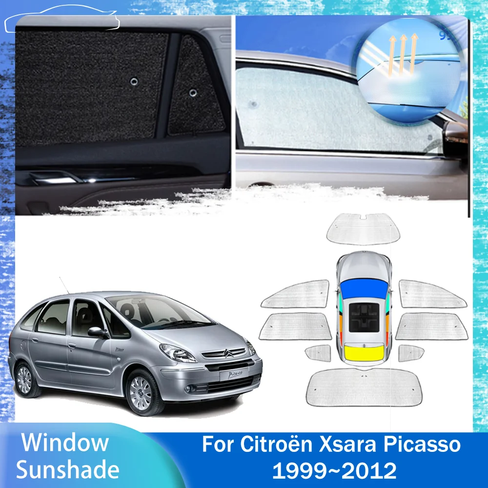 For Citroën Xsara Picasso 1999~2012 2000 2001 2002 Car Sunshade Side Window Windshield Sun Shade Protector Parasol Accessories
For Citroën Xsara Picasso 1999~2012 2000 2001 2002 Car Sunshade Side Window Windshield Sun Shade Protector Parasol Accessories