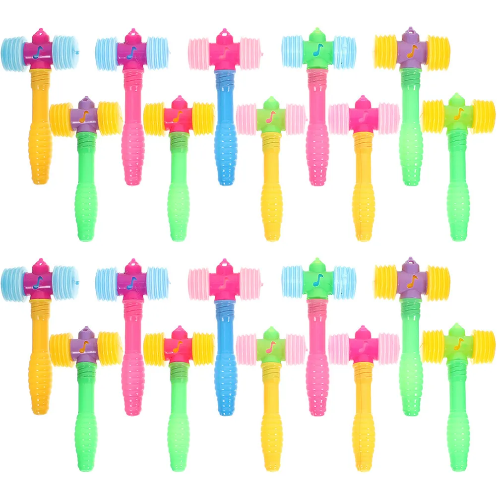 24Pcs Kids Hammer Compact Plastic Squeaky Hammer Pounding Game Small Hitting Plaything Small Hitting Toys Mallet Toys
24Pcs Kids Hammer Compact Plastic Squeaky Hammer Pounding Game Small Hitting Plaything Small Hitting Toys Mallet Toys
