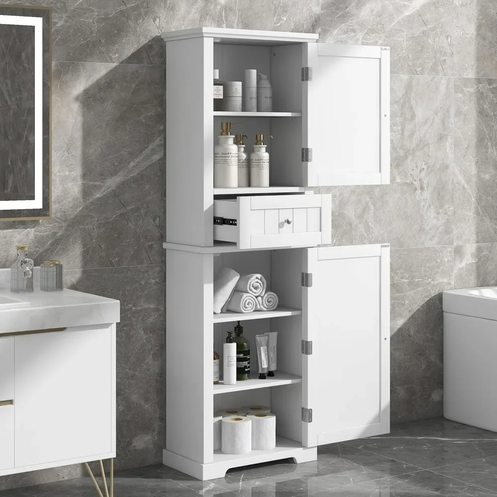 67.3“Tall Linen Bathroom Storage Cabinet,Modern Linen Cabinet Freestanding with 2 Doors and 1 Drawer,Bathroom Organizers Storage
67.3“Tall Linen Bathroom Storage Cabinet,Modern Linen Cabinet Freestanding with 2 Doors and 1 Drawer,Bathroom Organizers Storage