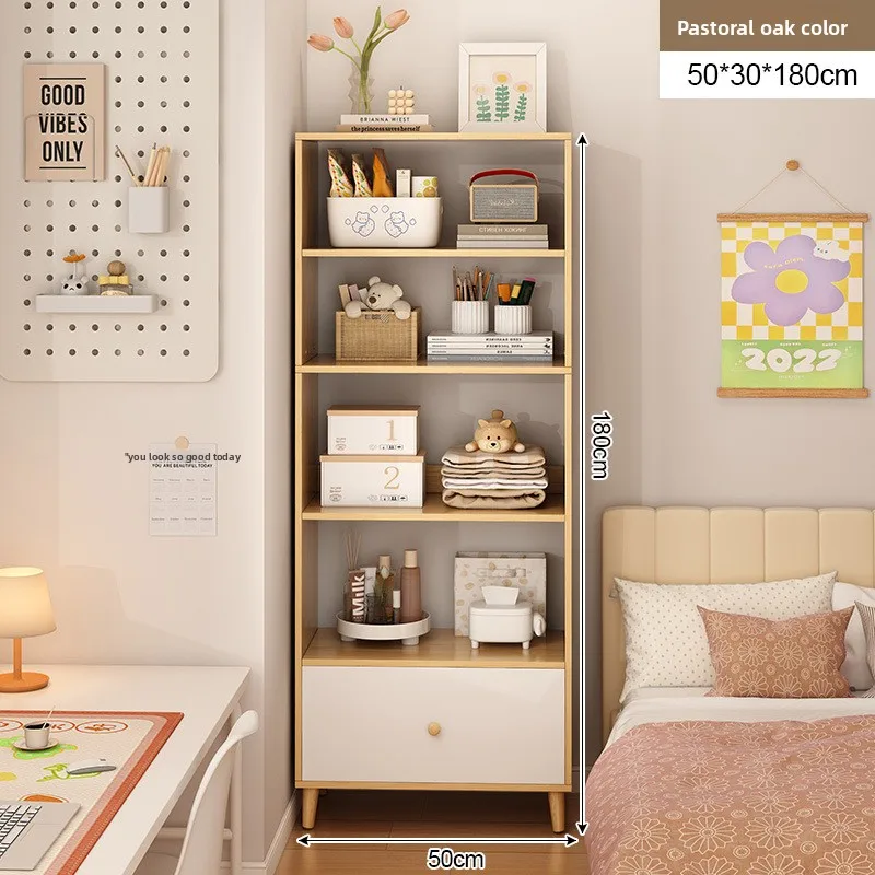 Bookshelf Shelf Bedroom Bedside Table Storage Large Capacity Integrated Bookcasesturdy and durable
Bookshelf Shelf Bedroom Bedside Table Storage Large Capacity Integrated Bookcasesturdy and durable