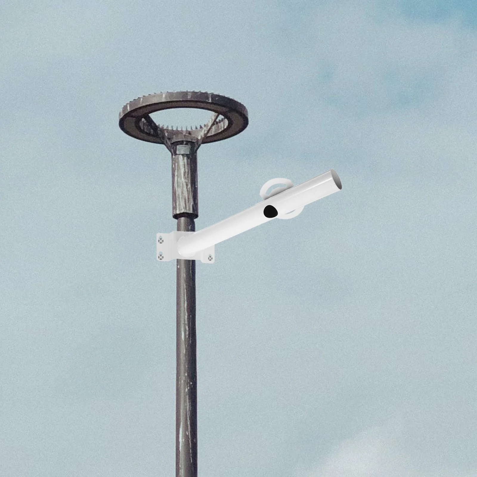 1Set Solar Street Lamp Arm Bracket Metal Support Pole Rust Resistant Sturdy Outdoor Light Mounting for Parking Lot Floodlight
1Set Solar Street Lamp Arm Bracket Metal Support Pole Rust Resistant Sturdy Outdoor Light Mounting for Parking Lot Floodlight