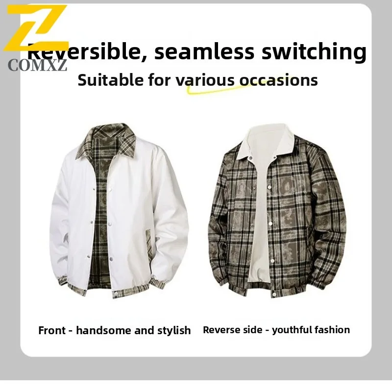 COMXZ 2025 Men Color Block Windbreaker Loose Fit Hooded Jacket Outdoor Sport Casual Waterproof Street lightweight windbreaker
COMXZ 2025 Men Color Block Windbreaker Loose Fit Hooded Jacket Outdoor Sport Casual Waterproof Street lightweight windbreaker