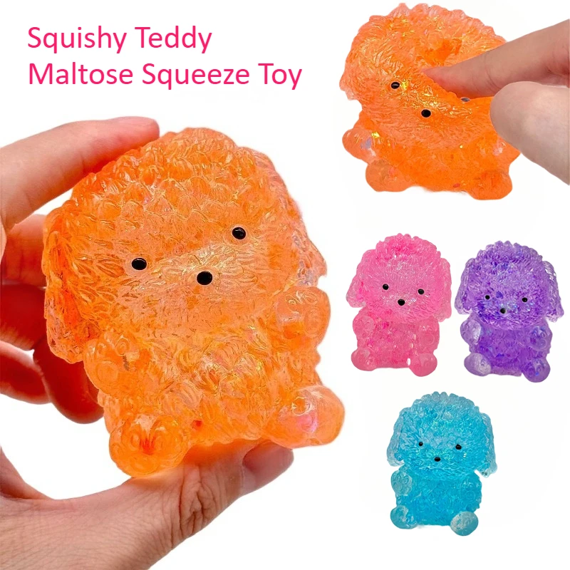 Мягкая игрушка-антистресс Squishy Teddy Maltose: милый щенок Needoh, маленькое животное для снятия стресса, игрушка для сжимания и снятия напряжения
Мягкая игрушка-антистресс Squishy Teddy Maltose: милый щенок Needoh, маленькое животное для снятия стресса, игрушка для сжимания и снятия напряжения