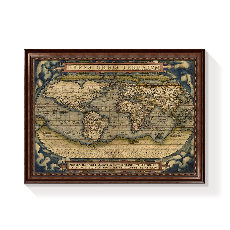 Retro map American entrance corridor decorative painting living room dining room background wall mural European oil painting atm
Retro map American entrance corridor decorative painting living room dining room background wall mural European oil painting atm