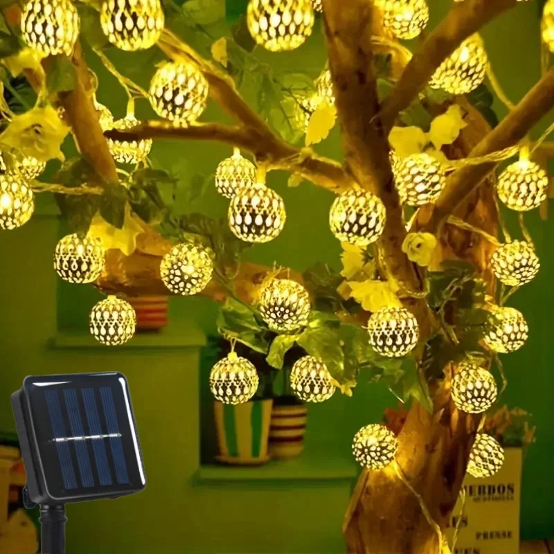 Марокканский шар, солнечные гирлянды, сказочный глобус, водонепроницаемый, 8 режимов, фонарь, освещение для дома, сада, рождественской вечеринки, декоративные
Марокканский шар, солнечные гирлянды, сказочный глобус, водонепроницаемый, 8 режимов, фонарь, освещение для дома, сада, рождественской вечеринки, декоративные