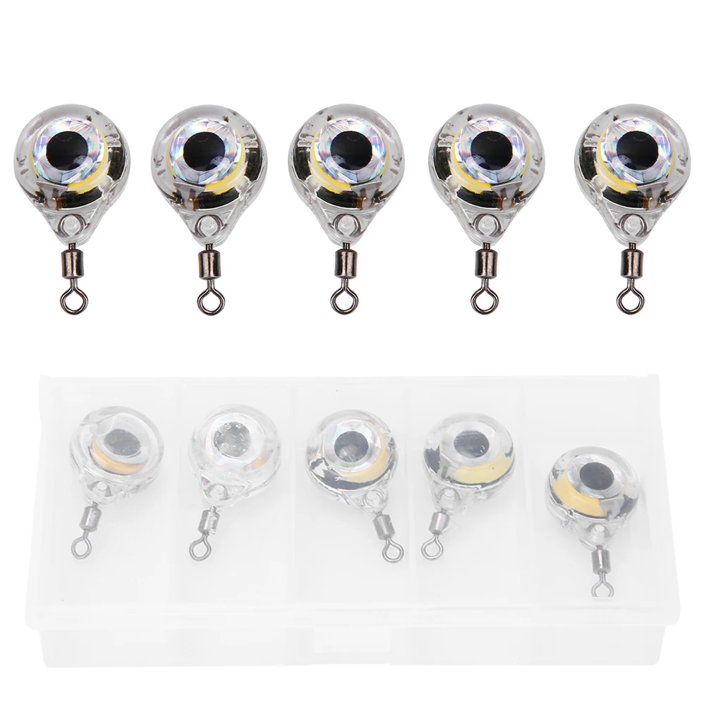LED Underwater Fishing Light Eye Shaped Night Lamp Lure Attractor Lure Bait Tool for Fresh Water and Salt Water Fishing Enthusia
LED Underwater Fishing Light Eye Shaped Night Lamp Lure Attractor Lure Bait Tool for Fresh Water and Salt Water Fishing Enthusia