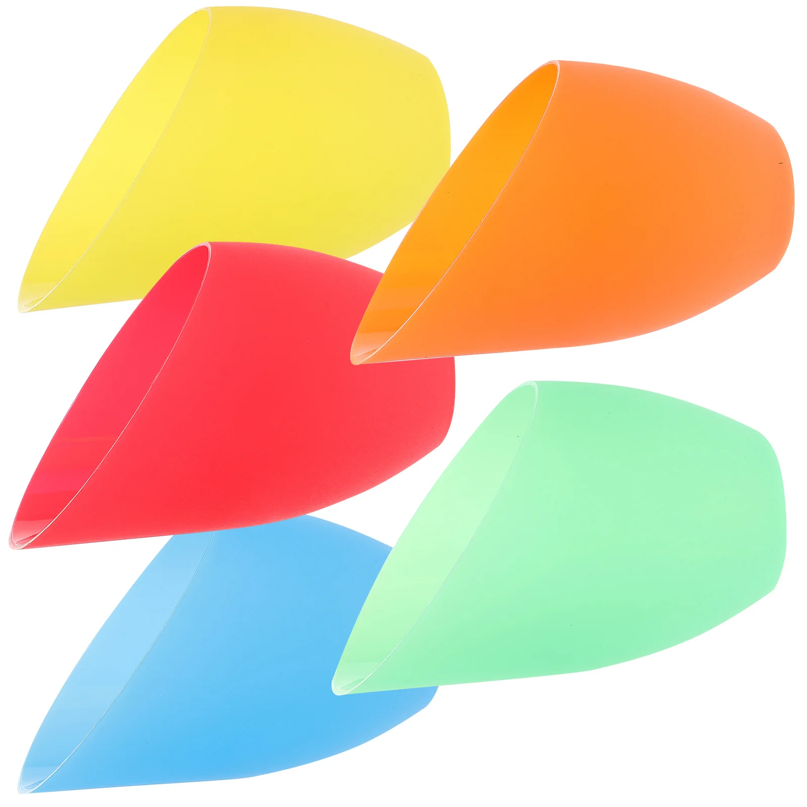 5 Pcs Colorful Lamp Shades Plastic Lampshade Light Cover Multifunction Replacement 
5 Pcs Colorful Lamp Shades Plastic Lampshade Light Cover Multifunction Replacement