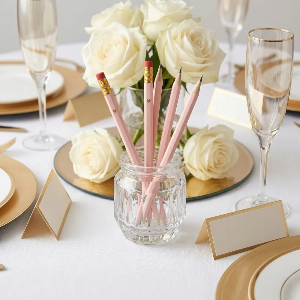 200Pcs Mini Bridal Shower Pencils Pre Sharpened with Eraser Baby Shower Pencils Short Pencil Portable Golf Pencils Office
200Pcs Mini Bridal Shower Pencils Pre Sharpened with Eraser Baby Shower Pencils Short Pencil Portable Golf Pencils Office