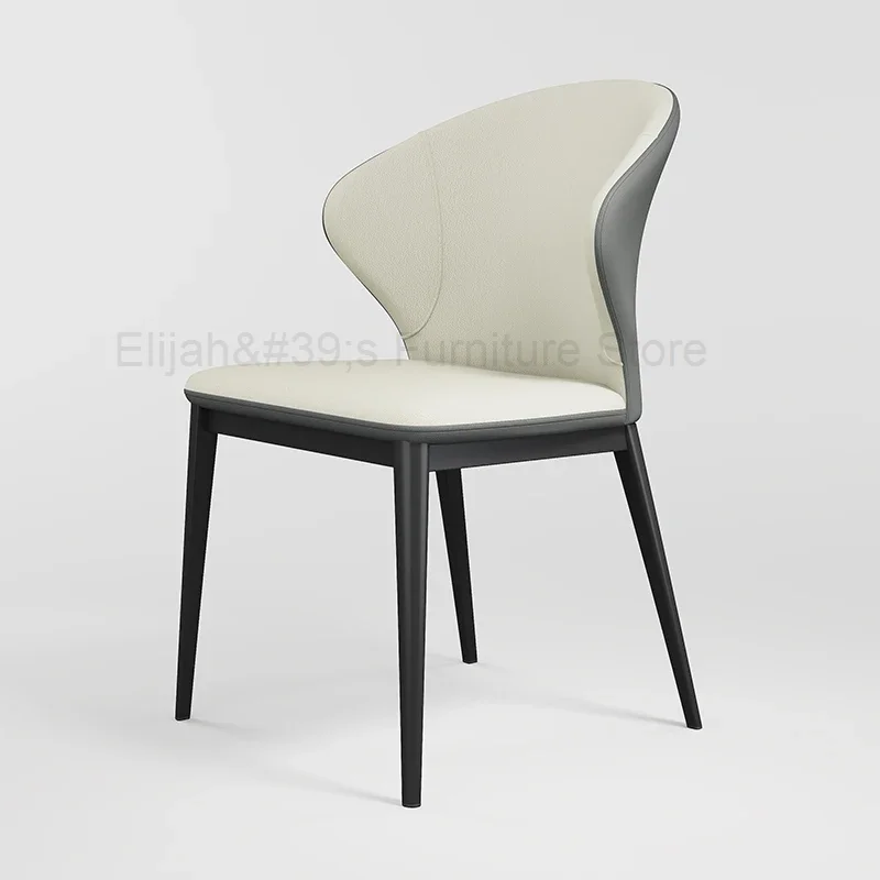 Dine Room Relaxing Dining Chair Modern Fashion Luxury White Dining Chair Leather Comfortable Silla Comedor Postmodern Furniture
Dine Room Relaxing Dining Chair Modern Fashion Luxury White Dining Chair Leather Comfortable Silla Comedor Postmodern Furniture