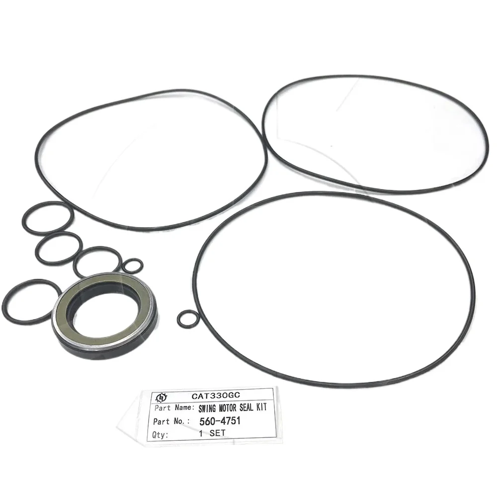 Excavator Oil Seals 560-4751 Swing Motor Seal Kit for CaT 330gc Excavator Spare Parts
Excavator Oil Seals 560-4751 Swing Motor Seal Kit for CaT 330gc Excavator Spare Parts