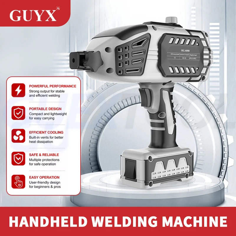 110V / 220V Handheld Mini Portable Household Welder Plug In Rod Arc Welding Machine High Efficiency Metal Welding Equipment
110V / 220V Handheld Mini Portable Household Welder Plug In Rod Arc Welding Machine High Efficiency Metal Welding Equipment