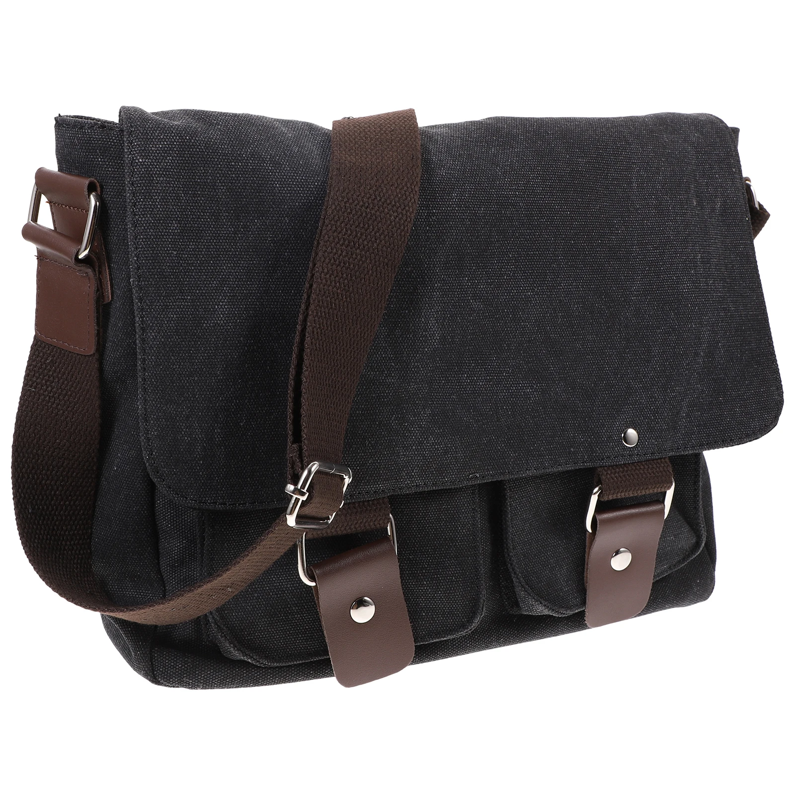 Vintage Men Canvas Shoulder Bag Crossbody Messenger Pu Large Adjustable Strap 145Cm Coffee Color For College Work Travel Laptop
Vintage Men Canvas Shoulder Bag Crossbody Messenger Pu Large Adjustable Strap 145Cm Coffee Color For College Work Travel Laptop