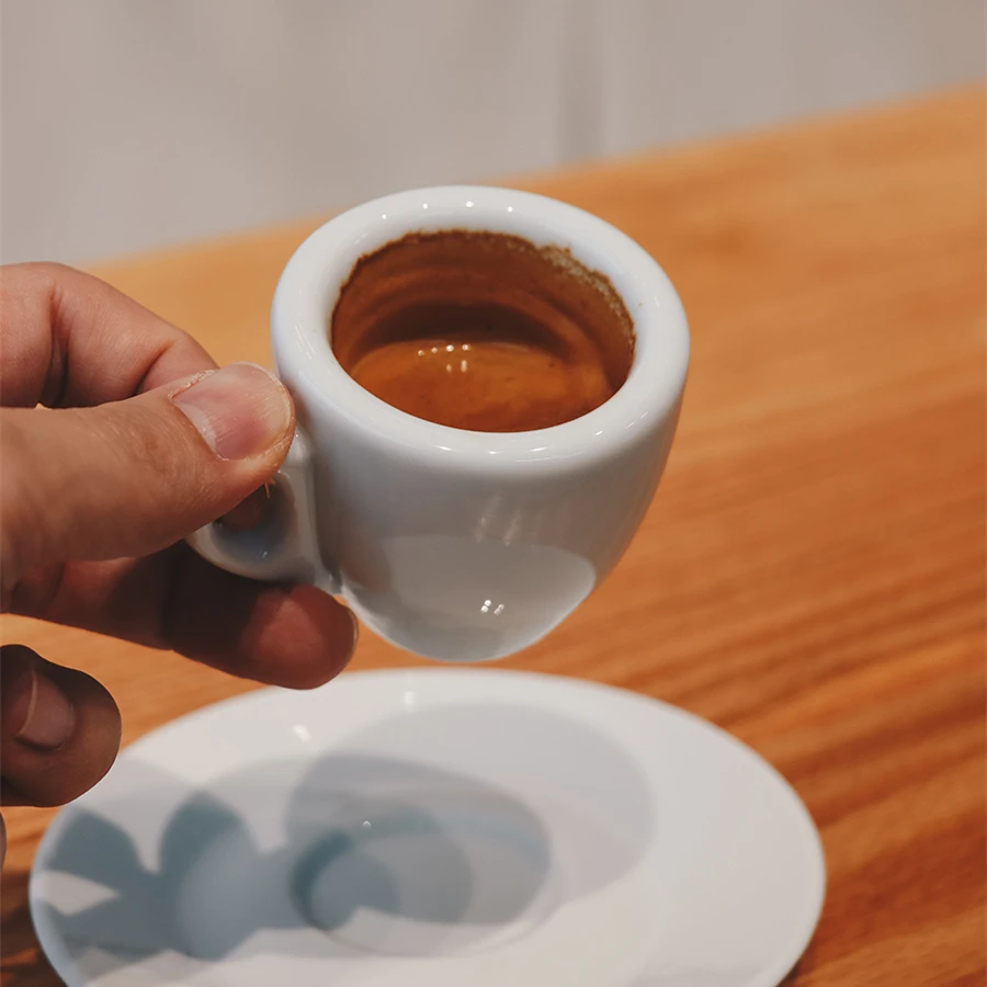 Nuova Point Professional Competition Level Esp Espresso SHOT Glass 9mm Thick Ceramics Cafe Espresso Mug Coffee Cup Saucer Sets
Nuova Point Professional Competition Level Esp Espresso SHOT Glass 9mm Thick Ceramics Cafe Espresso Mug Coffee Cup Saucer Sets