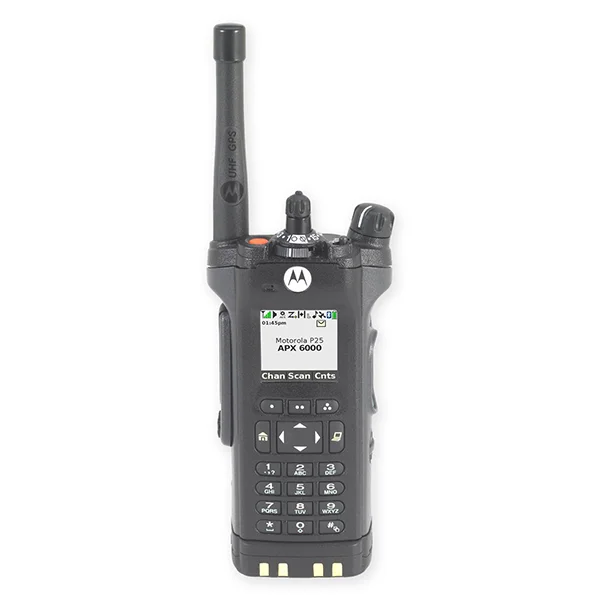 mot orola APX 6000 P25 ENHANCED PORTABLE RADIO Bluetooth GPS AES Encryption P25 Certified Portable Explosion-proof Walkie-talki
mot orola APX 6000 P25 ENHANCED PORTABLE RADIO Bluetooth GPS AES Encryption P25 Certified Portable Explosion-proof Walkie-talki