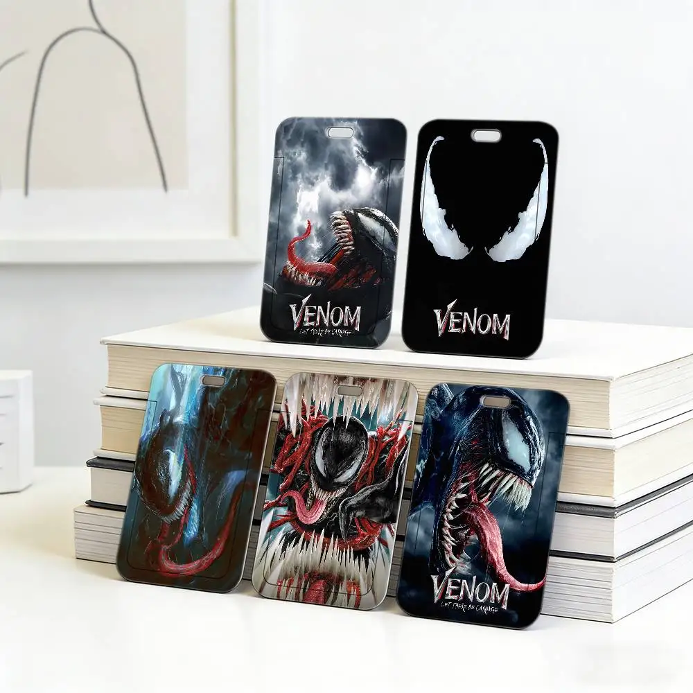 Многофункциональный рабочий шнурок V-Venom Movie с держателем для ID-карты, прочный шейный ремешок для бейджа сотрудника и чехла для рабочего разрешительного удостоверения.
Многофункциональный рабочий шнурок V-Venom Movie с держателем для ID-карты, прочный шейный ремешок для бейджа сотрудника и чехла для рабочего разрешительного удостоверения.