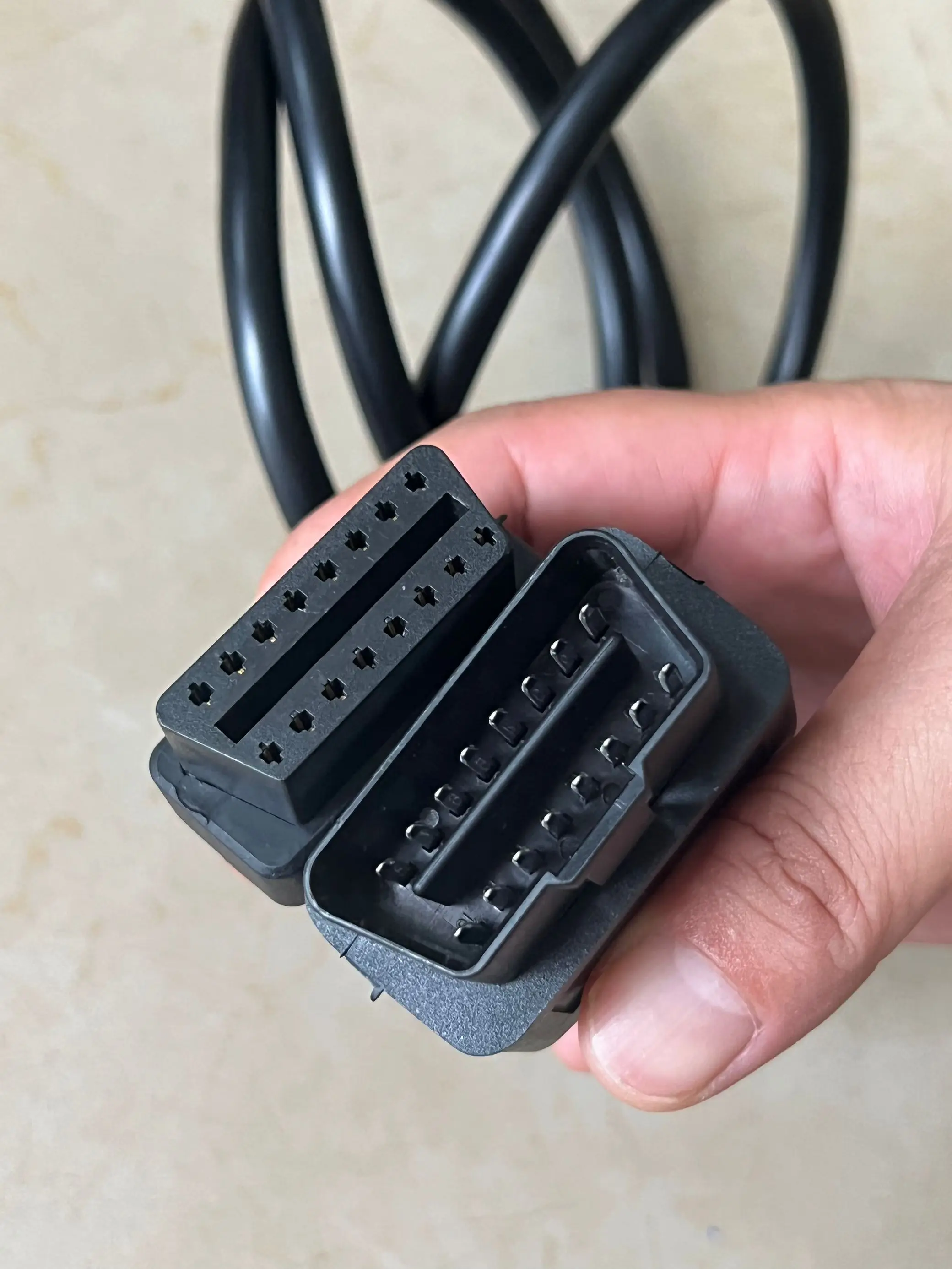 Высокое качество разъем «папа-мама» 16PIN OBD OBD2 автомобильная диагностика для ELM327 OBDII 16-контактный кабель удлинитель 120 см
Высокое качество разъем «папа-мама» 16PIN OBD OBD2 автомобильная диагностика для ELM327 OBDII 16-контактный кабель удлинитель 120 см