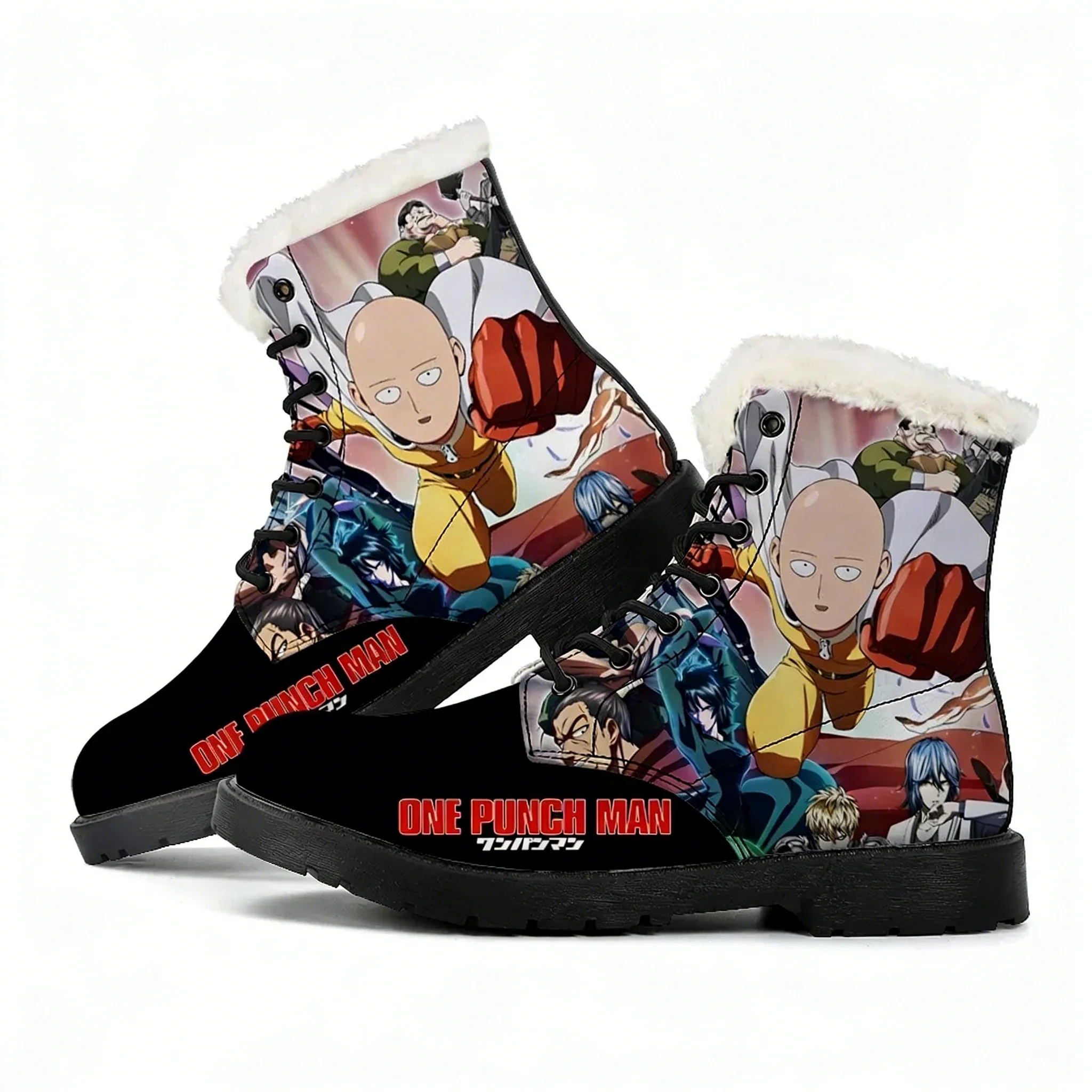 One Punch Man Plush Boots Mens Womens Teenager Shoes Casual Boot Outdoor Light High Quality Print on Demand Customize Shoe
One Punch Man Plush Boots Mens Womens Teenager Shoes Casual Boot Outdoor Light High Quality Print on Demand Customize Shoe