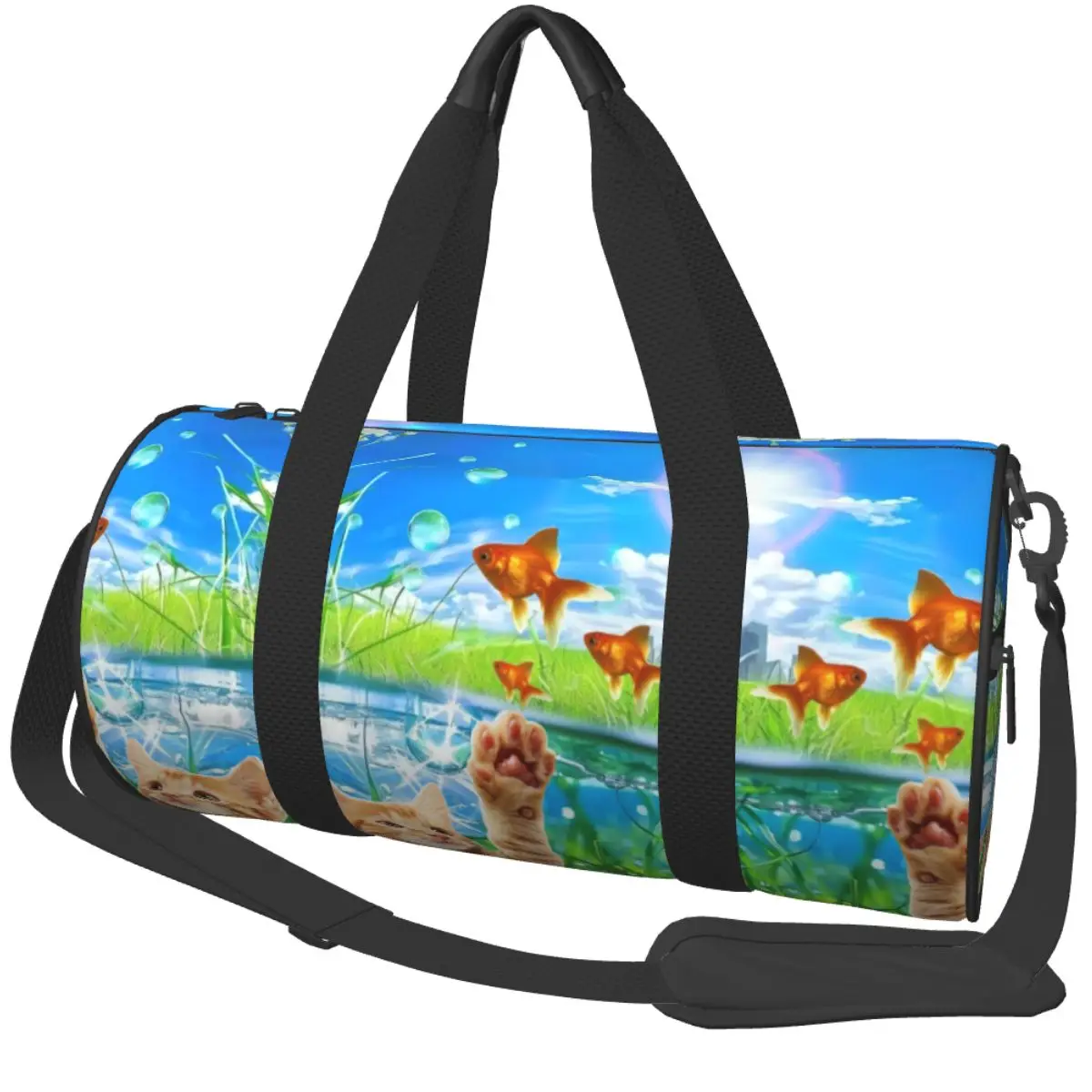 Frutiger Aero Sport Bags with Shoes Gym Bag Oxford Men Women Printed Handbag Training Novelty Fitness Bag
Frutiger Aero Sport Bags with Shoes Gym Bag Oxford Men Women Printed Handbag Training Novelty Fitness Bag