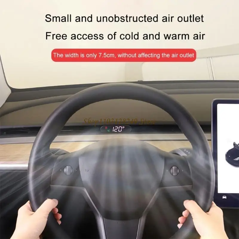 N5KD Head Up Display HUD-Reflective Windshield Multifunctional Speedometer Speeding Scanner Smart-Digital Alarm for Y
N5KD Head Up Display HUD-Reflective Windshield Multifunctional Speedometer Speeding Scanner Smart-Digital Alarm for Y