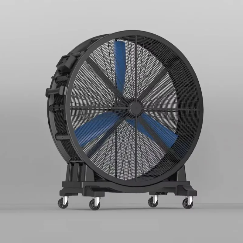High-speed HVLS blower with permanent magnet motor Floor-to-ceiling ventilation fan for industrial activities
High-speed HVLS blower with permanent magnet motor Floor-to-ceiling ventilation fan for industrial activities