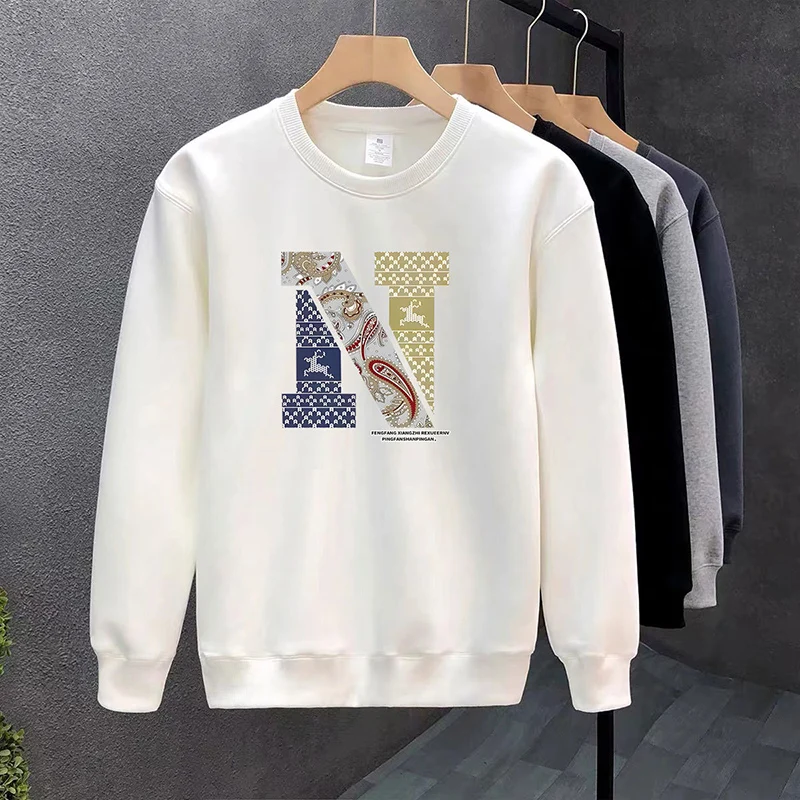 Fashion O-Neck Printed Letter Casual Sweatshirts Men's Clothing 2024 Autumn New Loose All-match Tops Korean Sweatshirts
Fashion O-Neck Printed Letter Casual Sweatshirts Men's Clothing 2024 Autumn New Loose All-match Tops Korean Sweatshirts