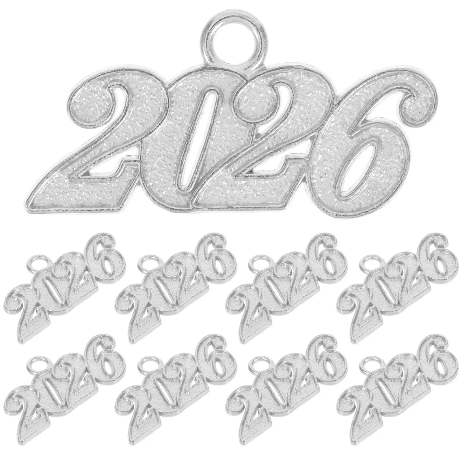 50 Pcs Number Pendant 2026 Year Pendant Zinc Alloy Charms DIY Keychain Graduation Party Favors New Year Supplies
50 Pcs Number Pendant 2026 Year Pendant Zinc Alloy Charms DIY Keychain Graduation Party Favors New Year Supplies