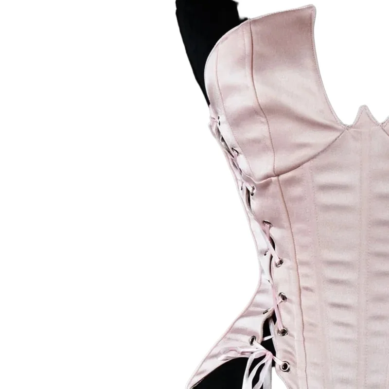 Summer Sexy Fashion Satin Waist Trimmer Women Corsets Overbust Lace Up Solid Bustiers Tops Bodyshaper Corselet
Summer Sexy Fashion Satin Waist Trimmer Women Corsets Overbust Lace Up Solid Bustiers Tops Bodyshaper Corselet