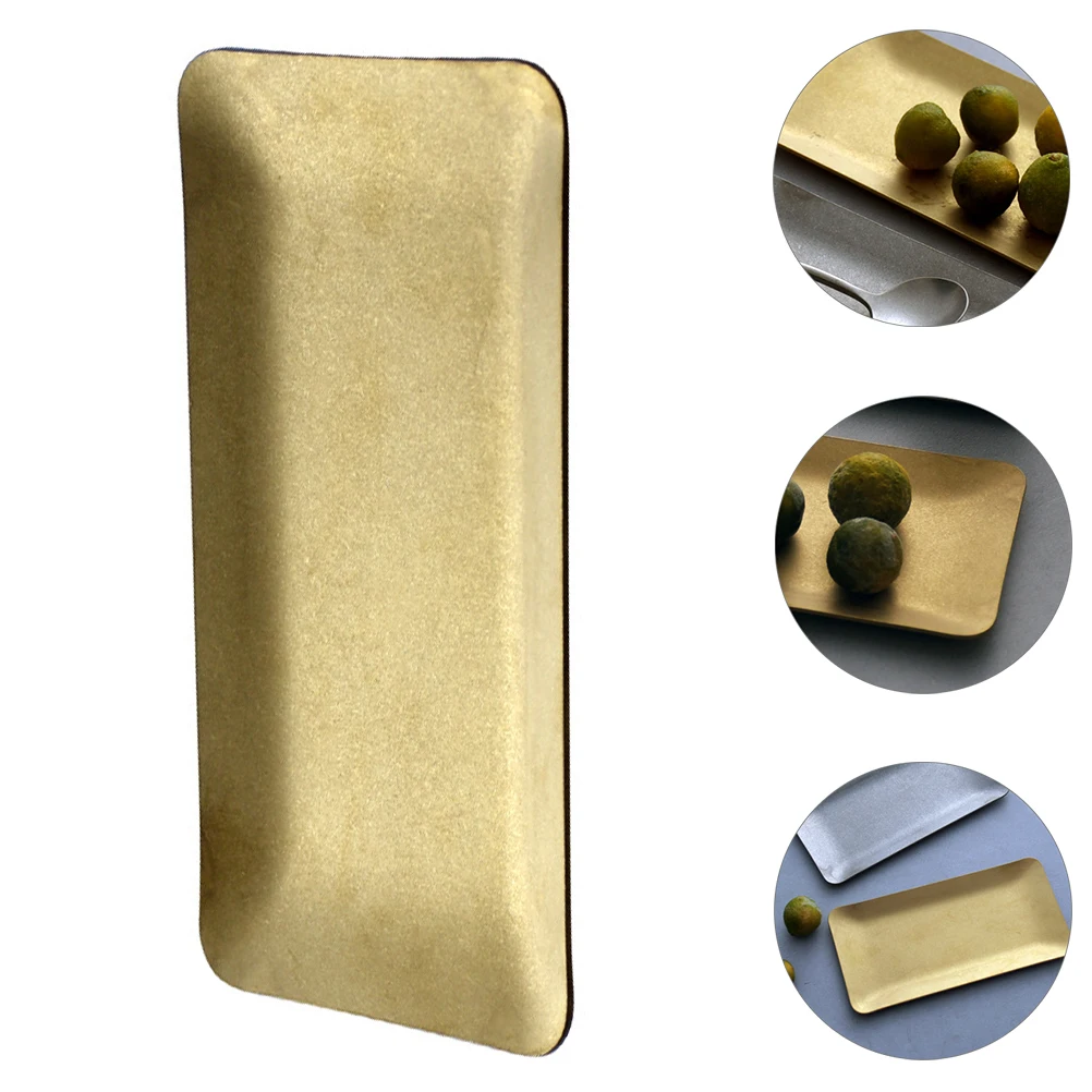Elegant Rectangular Serving Tray Multifunctional Metal Towel Dish Hotel Dessert Plate Jewelry Organizer Snacks Fruits Storage
Elegant Rectangular Serving Tray Multifunctional Metal Towel Dish Hotel Dessert Plate Jewelry Organizer Snacks Fruits Storage