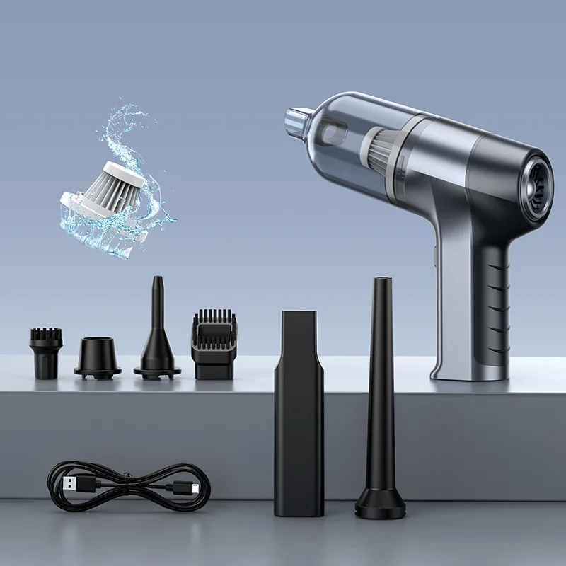 Car vacuum cleaner Handheld dry and wet vacuum cleaner Wireless car and home dual-use high-power vacuum cleaner dust blower
Car vacuum cleaner Handheld dry and wet vacuum cleaner Wireless car and home dual-use high-power vacuum cleaner dust blower