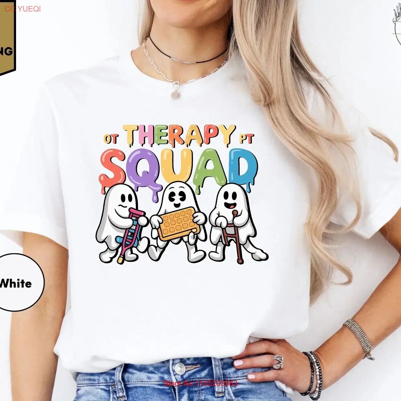 Occupational Therapy Spooky Squad Halloween T Shirt Ghost OT Therapist Costume vintage Washed Versatile Unisex
Occupational Therapy Spooky Squad Halloween T Shirt Ghost OT Therapist Costume vintage Washed Versatile Unisex