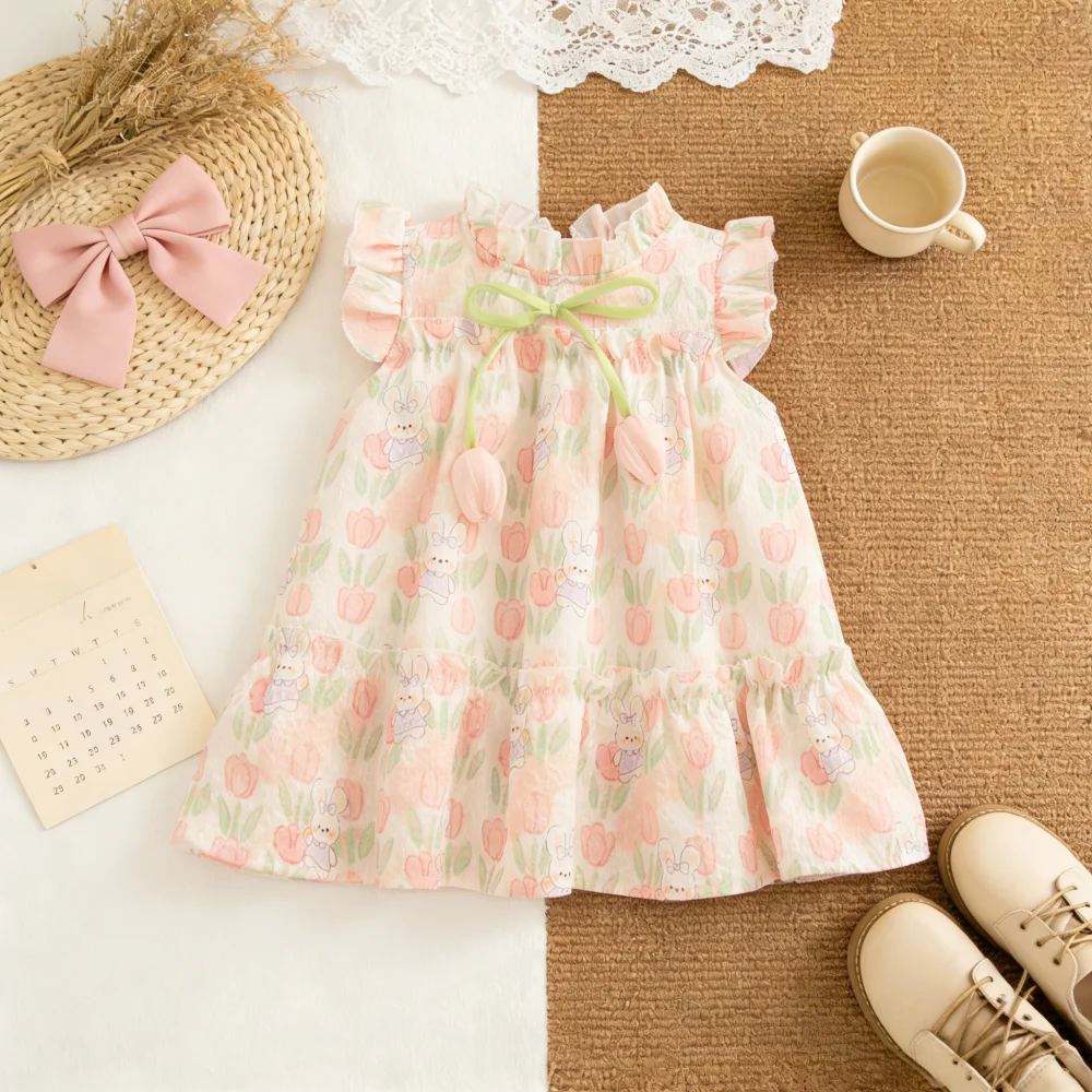 Baby Girl Dresses Summer Floral Cartoon Cute Girls' Dresses Adorable Princess Baby Dresses Baby Girl Clothing
Baby Girl Dresses Summer Floral Cartoon Cute Girls' Dresses Adorable Princess Baby Dresses Baby Girl Clothing