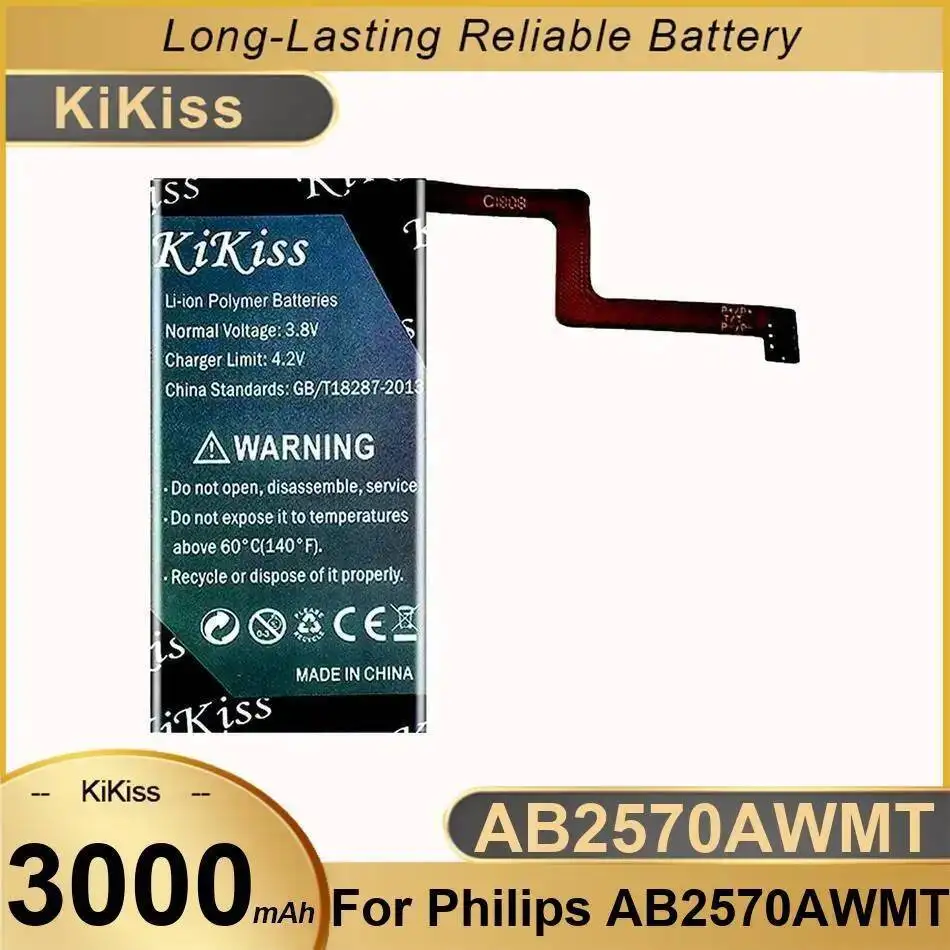 Reliable Replacement For Philips AB2570AWMT Lightweight 3000Mah Battery
Reliable Replacement For Philips AB2570AWMT Lightweight 3000Mah Battery