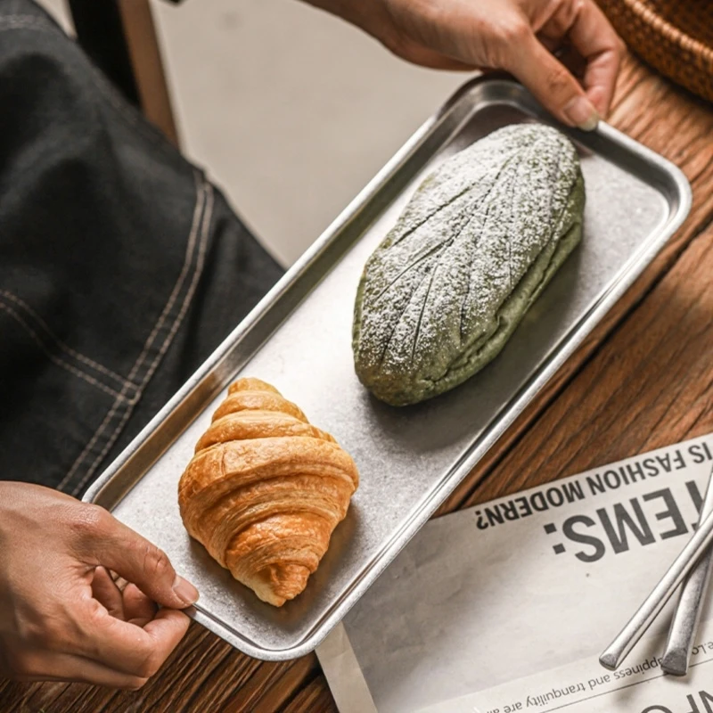 30pcs Vintage 304 Stainless Steel Food Storage Trays BBQ Sushi Flat Dish Bread Pastry Baking Pan Kitchen Fruit Vegetable Plate
30pcs Vintage 304 Stainless Steel Food Storage Trays BBQ Sushi Flat Dish Bread Pastry Baking Pan Kitchen Fruit Vegetable Plate