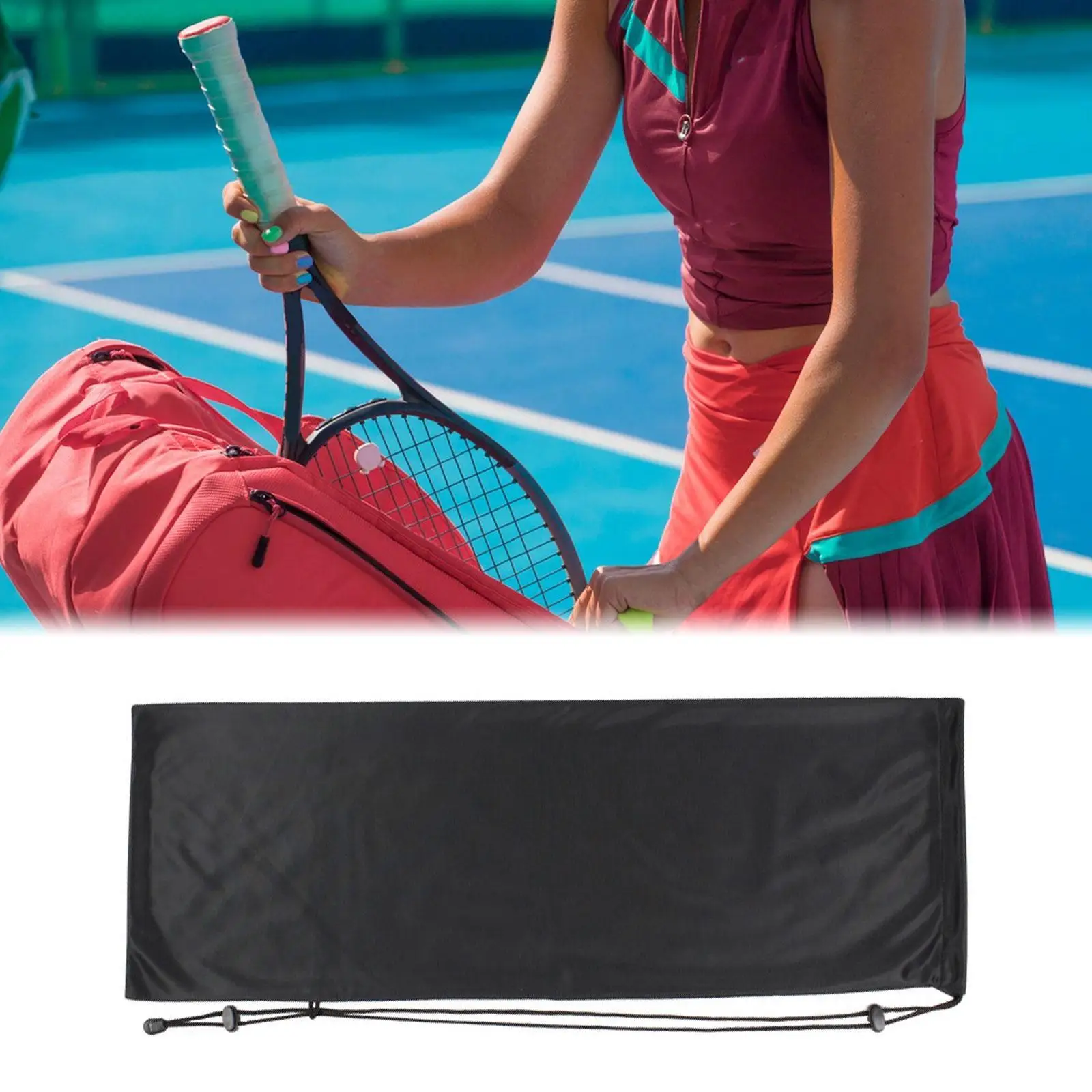 Badminton Racquet Drawstring Bag Protector Portable Carrier Lightweight Protective Cover Shoulder Bag for Sports Professional
Badminton Racquet Drawstring Bag Protector Portable Carrier Lightweight Protective Cover Shoulder Bag for Sports Professional