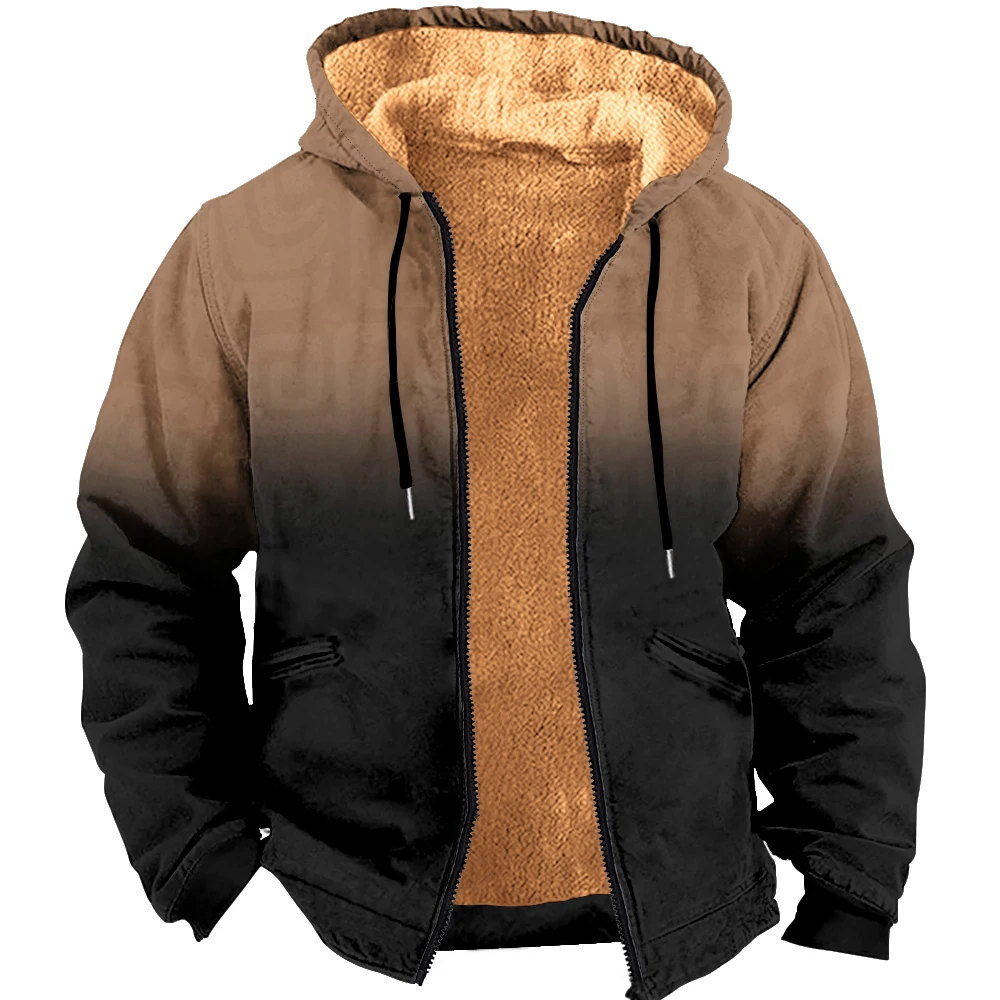 New Arrival Thick and Warm Men's Casual Hoodie, Wool and Cashmere Blend Zipper Anti-Cold Jacket for Winter Fashionable
New Arrival Thick and Warm Men's Casual Hoodie, Wool and Cashmere Blend Zipper Anti-Cold Jacket for Winter Fashionable