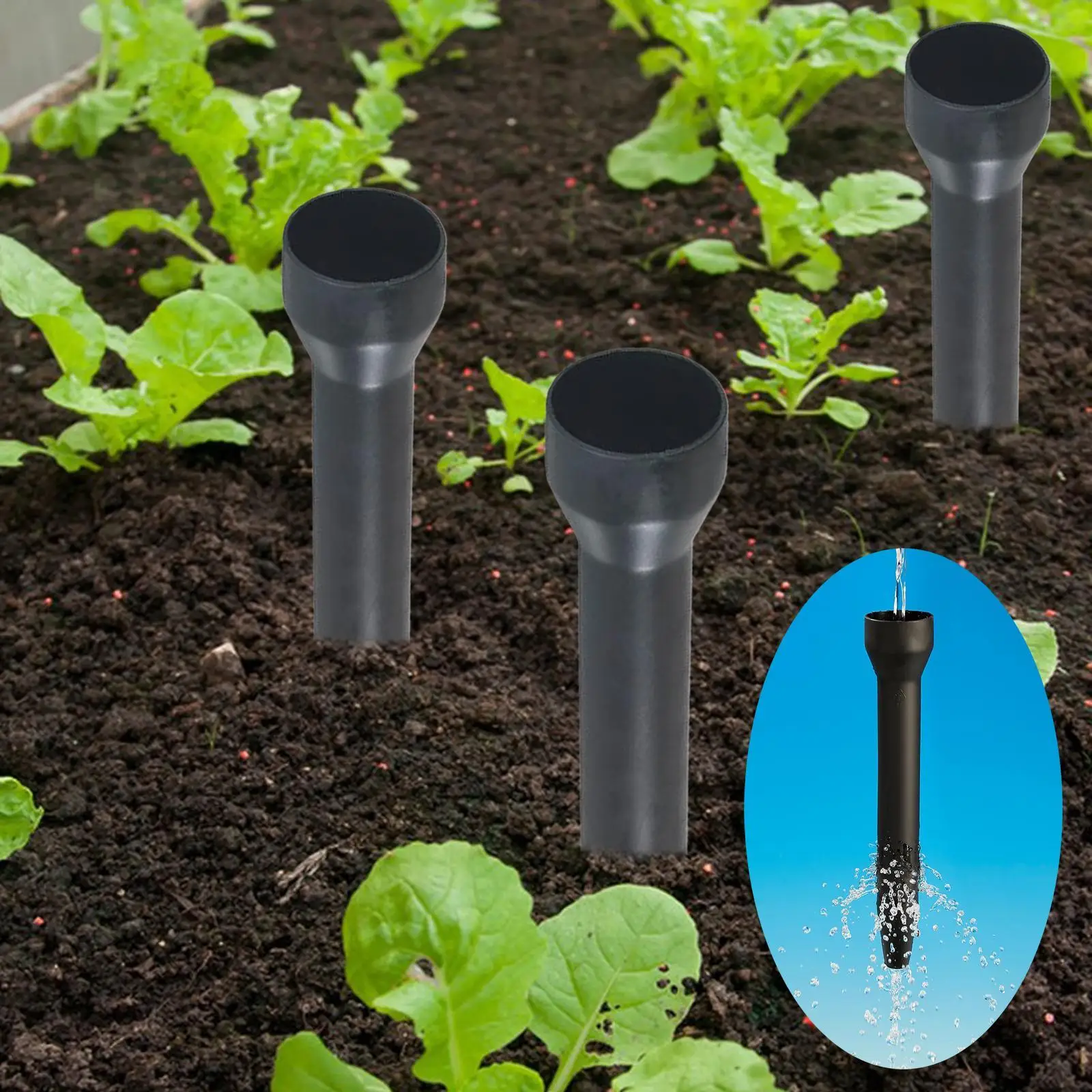 3 Pieces Deep Drip Irrigation Stakes High Efficiency Garden Irrigation Drippers Gardening Tool Reusable Plant Watering Device
3 Pieces Deep Drip Irrigation Stakes High Efficiency Garden Irrigation Drippers Gardening Tool Reusable Plant Watering Device