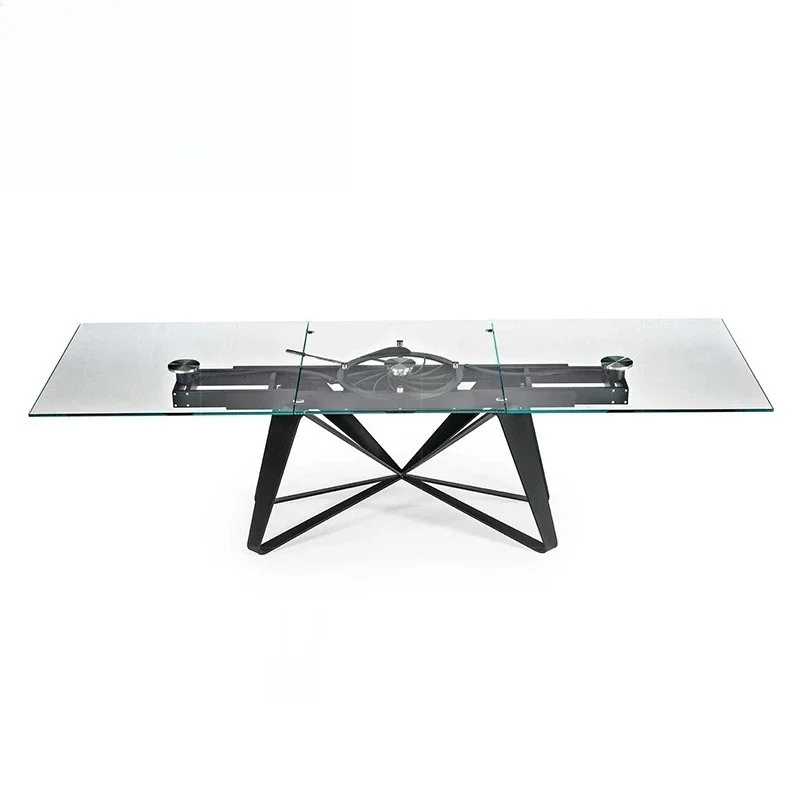 Italian minimalist slate dining table retractable designer modern table for home use high-end 8-10 person dining table
Italian minimalist slate dining table retractable designer modern table for home use high-end 8-10 person dining table