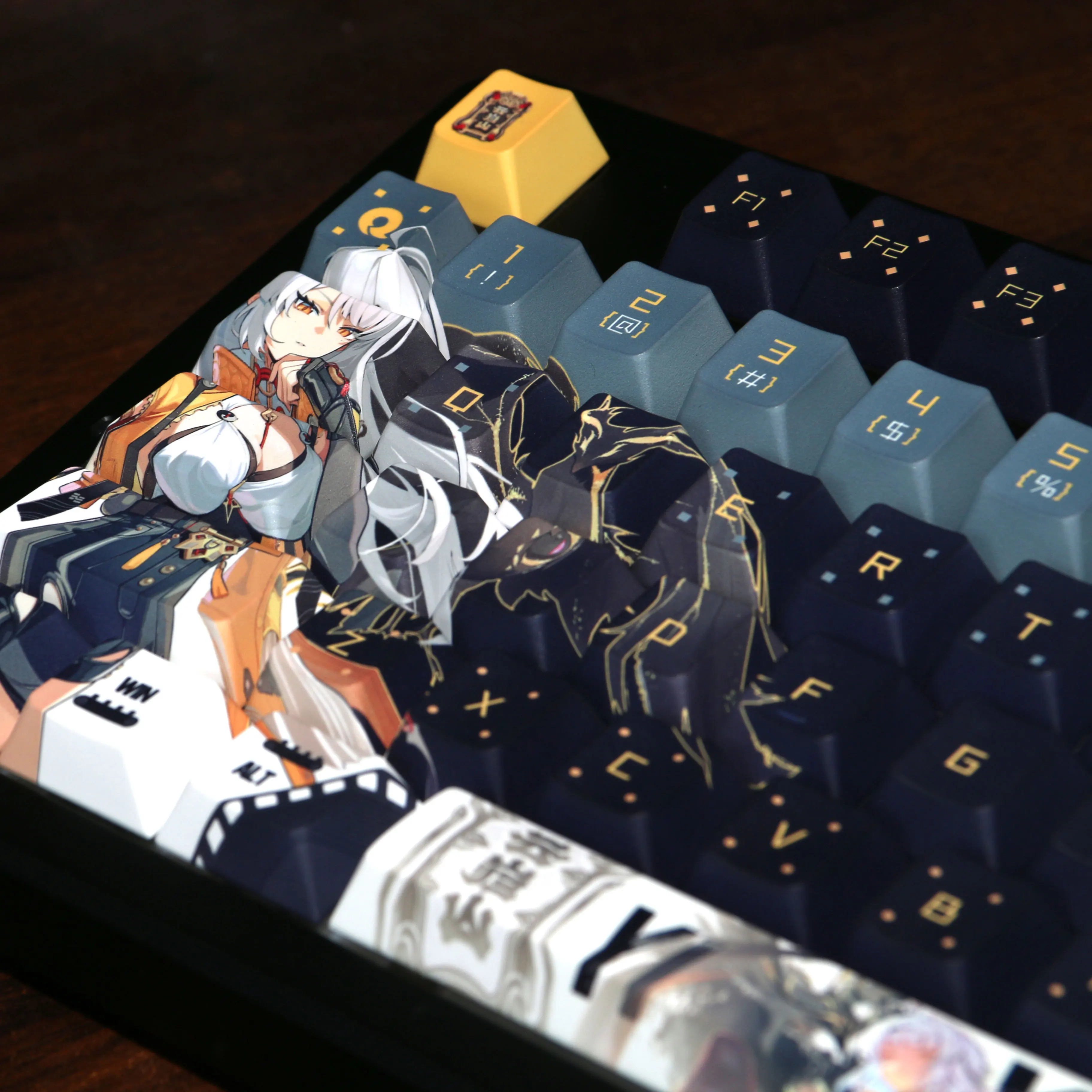 120 Keys Anime ZZZ Yixuan Keycaps Game PBT Key Cap Dye-Sub Backlit Keycaps Cartoon Key Caps for ANSI 61 68 87 104 108 Keyboard
120 Keys Anime ZZZ Yixuan Keycaps Game PBT Key Cap Dye-Sub Backlit Keycaps Cartoon Key Caps for ANSI 61 68 87 104 108 Keyboard