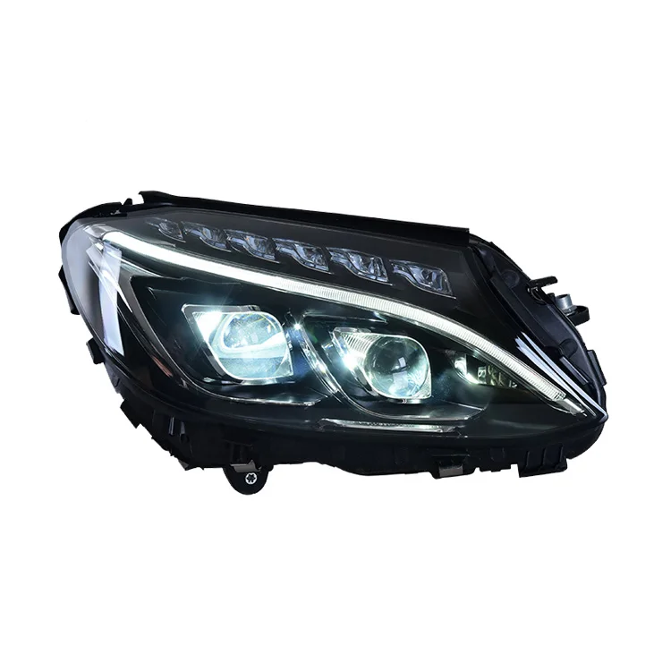 High Quality Headlights Assembly Dual Lens Headlamp LED Headlight For Mercedes Benz C-Class W205 2014-2018
High Quality Headlights Assembly Dual Lens Headlamp LED Headlight For Mercedes Benz C-Class W205 2014-2018