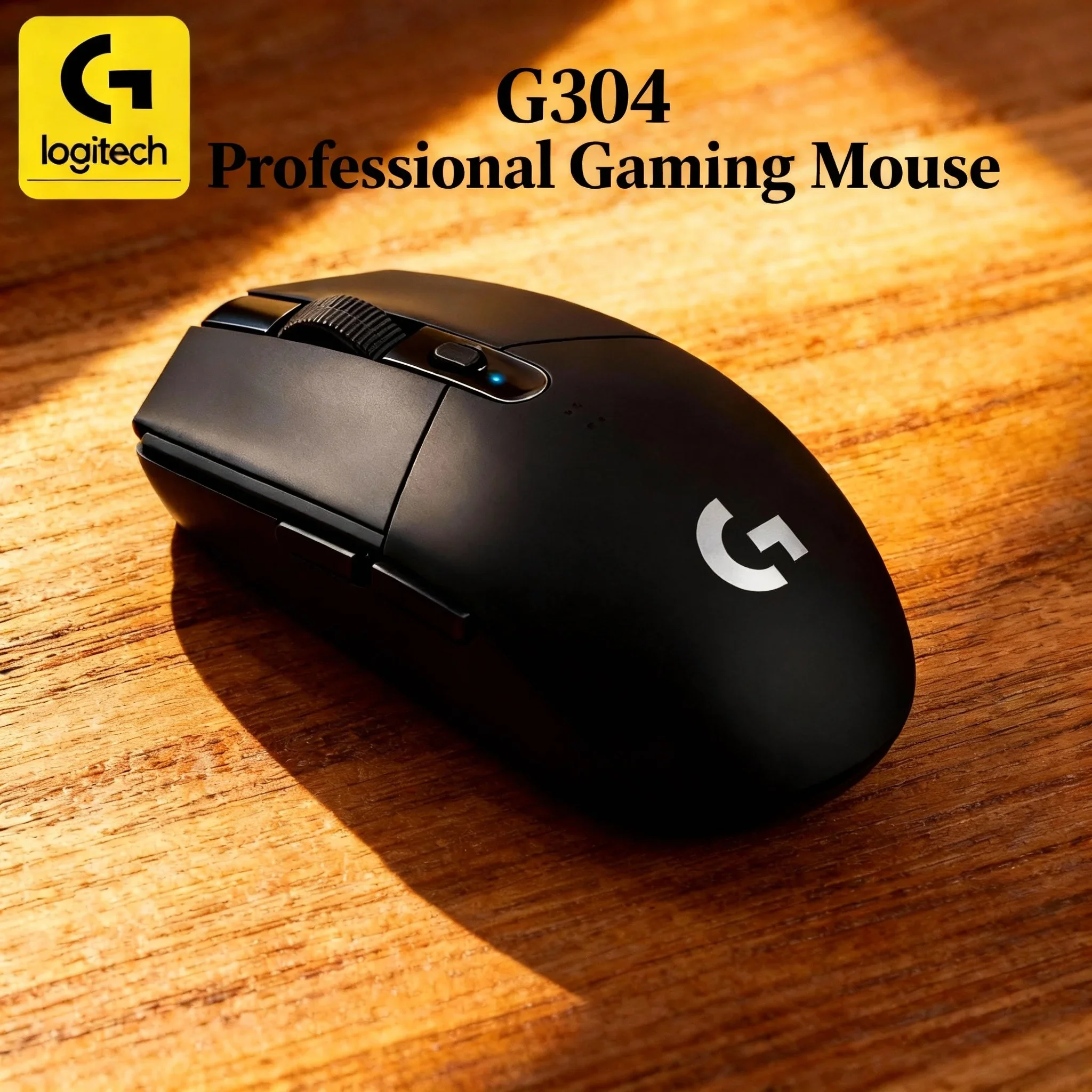 Portable wireless mouse Logitech G304, suitable for gaming and office use, with long battery life design to meet various us
Portable wireless mouse Logitech G304, suitable for gaming and office use, with long battery life design to meet various us