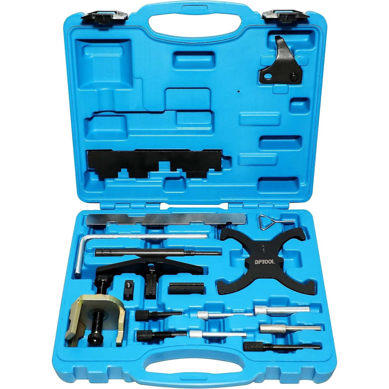 Suitable for Ford Mazda 6 1.8 2.0 2.3 Kuga 1.6T Ecosport 1.5 Focus 1.6 Belt timing tool
Suitable for Ford Mazda 6 1.8 2.0 2.3 Kuga 1.6T Ecosport 1.5 Focus 1.6 Belt timing tool