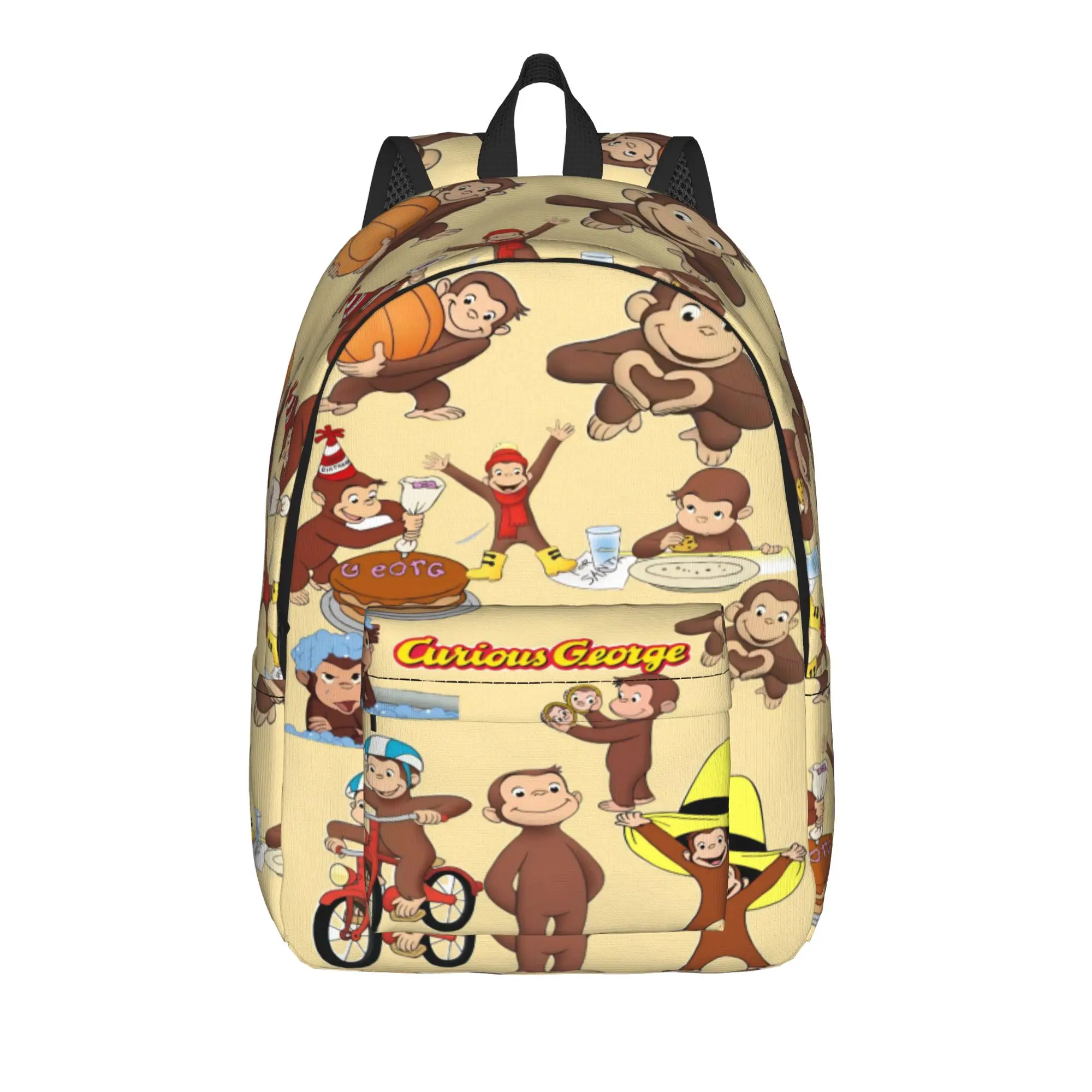 Curious George African Monkey Backpack for Men Women Fashion Student Work Daypack Laptop Shoulder Bag Durable
Curious George African Monkey Backpack for Men Women Fashion Student Work Daypack Laptop Shoulder Bag Durable