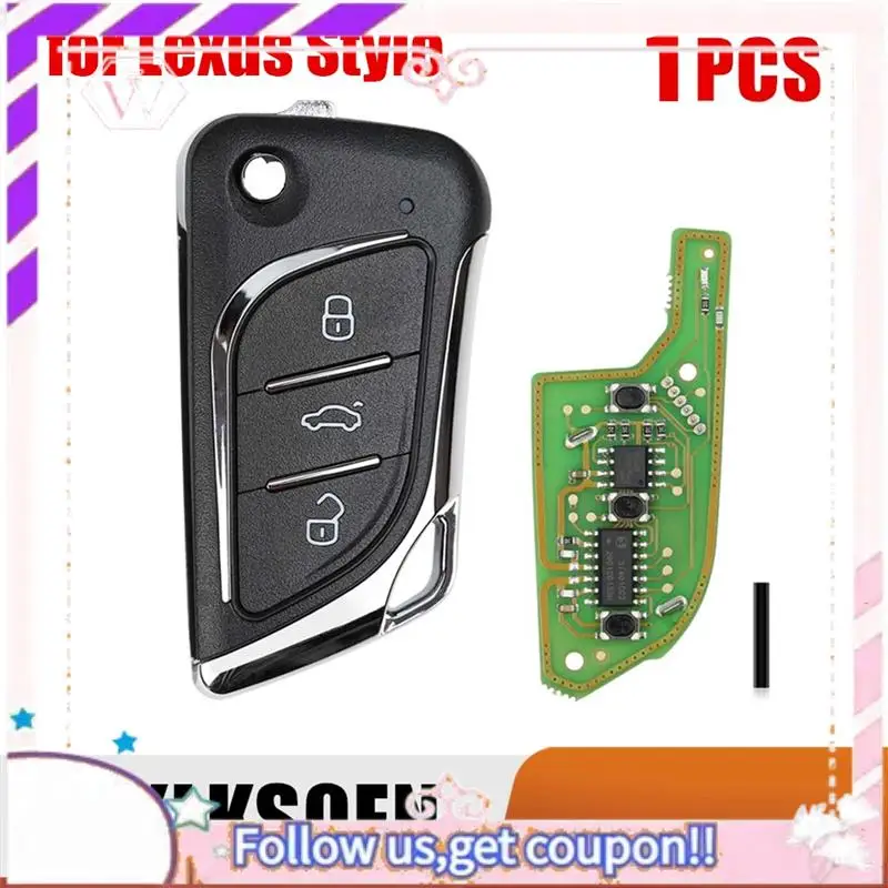 Portable For Xhorse XKLKS0EN Universal Wire Remote Key Fob 3 Button For Lexus Style For VVDI Key Tool
Portable For Xhorse XKLKS0EN Universal Wire Remote Key Fob 3 Button For Lexus Style For VVDI Key Tool